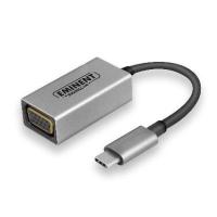 Eminent AB7871 USB-Grafikadapter 1920 x 1080 Pixel Aluminium, Schwarz
