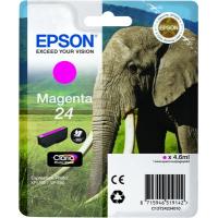 Epson Elephant Singlepack Magenta 24 Claria Photo HD Ink