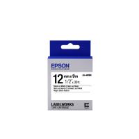 Epson Etikettenkassette LK-4WBN - Standard - schwarz auf weiß - 12mmx9m