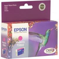 Epson Hummingbird T0803 Magenta Ink Cartridge Druckerpatrone Original