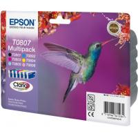 Epson Multipack 6-farbig T0807 Claria Photographic Ink
