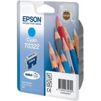 Epson Pencils Singlepack Cyan T0322, DURABrite Ink