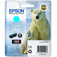 Epson Polar bear Singlepack Cyan 26XL Claria Premium Ink