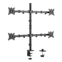 Equip 17”–32” Vierfach-Gelenk-Monitor/LCD-Tischhalterung