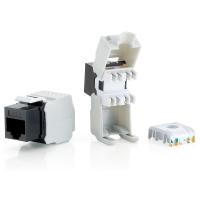 Equip Cat.6 Premium Ungeschirmter Keystone Jack werkzeugfrei, 8 Stück/Packung