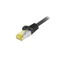 Equip Cat.6A S/FTP Outdoor-Patchkabel, 10m, schwarz