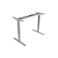 Equip ERGO Elektrisches-Sitz-Steh-Tischgestell, Doppelmotor, grau
