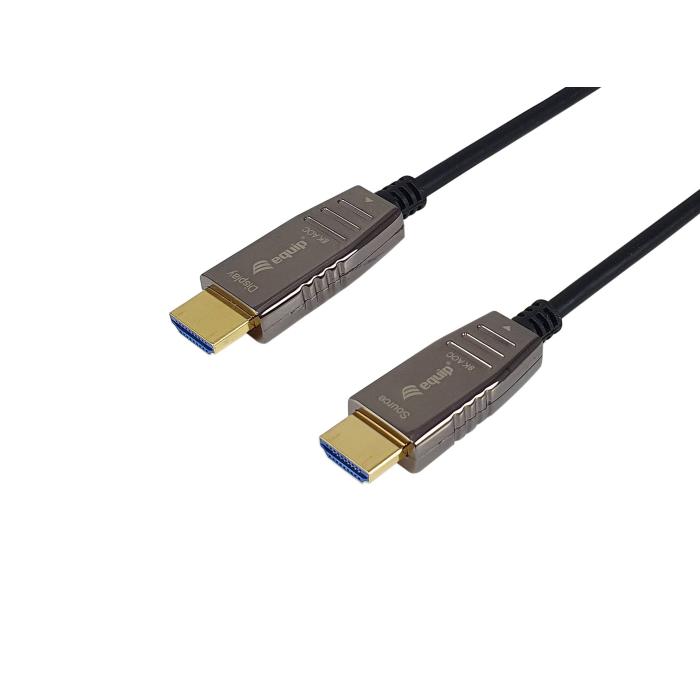 Equip HDMI 2.1 Aktives optisches Kabel, 15m, 8K/60Hz, 4K/120Hz
