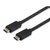 Equip USB 3.2 Gen 1 C to C Kabel, M/M, 1.0m, PD60W, 5Gbps, Schwarz