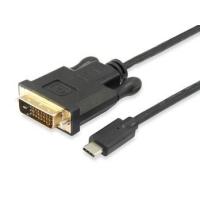 Equip USB Typ C auf DVI-D-Dual-Link Kabel Stecker auf Stecker, 1.8m