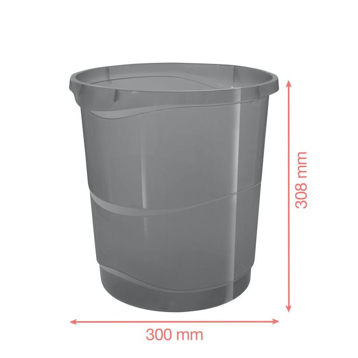 Esselte 626291 Abfallbehälter Rund Polystyrol (PS) Gemischte Farben — Bild 10 von 12