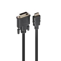 Ewent EC1350 Videokabel-Adapter 2 m HDMI Typ A (Standard) DVI-D Schwarz