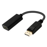 Ewent EC1456 Videokabel-Adapter 0,15 m DisplayPort HDMI Typ A (Standard) Schwarz