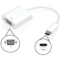 Ewent EW-139500-001-N-P USB Type C VGA Weiß Kabelschnittstellen-/adapter