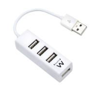Ewent EW1122 Schnittstellen-Hub USB 2.0 Weiß