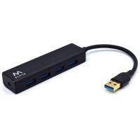 Ewent EW1136 Schnittstellen-Hub USB 3.2 Gen 1 (3.1 Gen 1) Type-A 480 Mbit/s Schwarz
