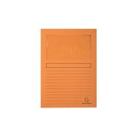 Exacompta 50254E Sammelmappe Karton Orange A4