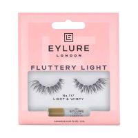 Eylure Fluttery Light No. 117 Streifenwimpern Schwarz