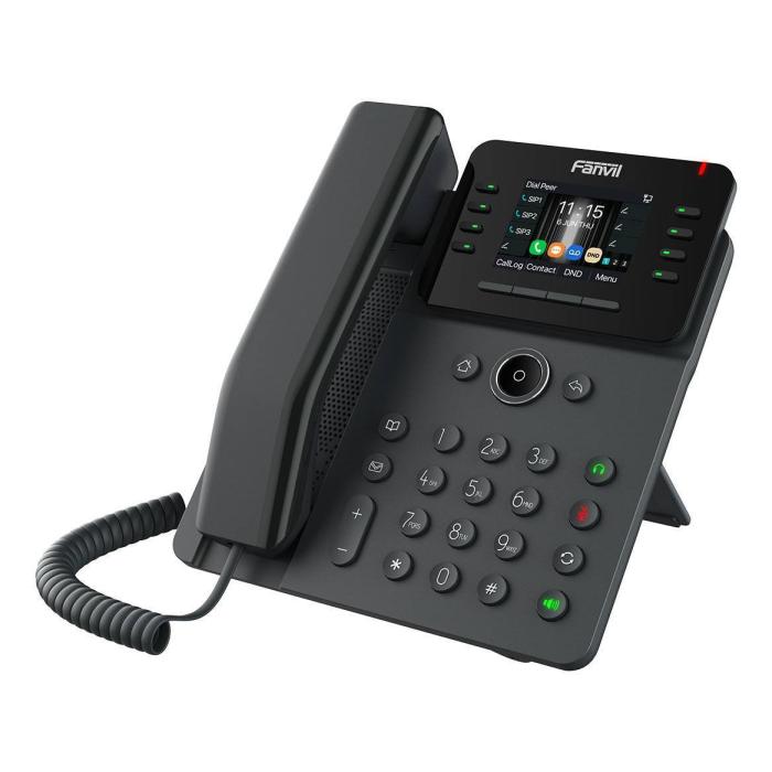 Fanvil V62W IP-Telefon Schwarz 12 Zeilen LCD — Bild 2 von 3