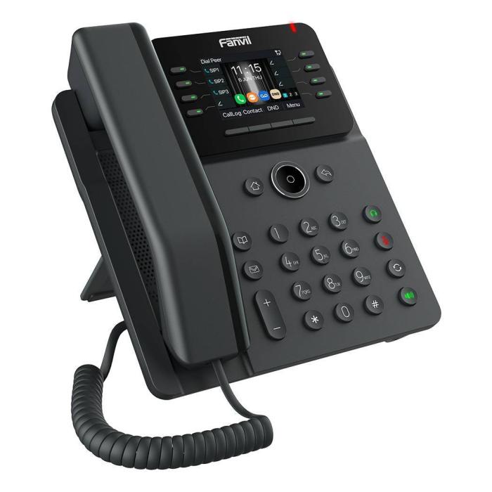 Fanvil V62W IP-Telefon Schwarz 12 Zeilen LCD