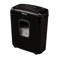 Fellowes Powershred 6M Aktenvernichter Mikrogeschnittene Zerkleinerung Schwarz