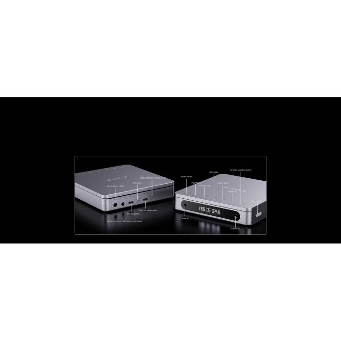 FiiO DM13 Transparent Tragbarer CD-Player — Bild 9 von 22