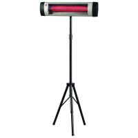 FM Calefacción EP-3000 Elektrische Raumheizung Infrarot Raumheizung Schwarz, Silber 2000 W