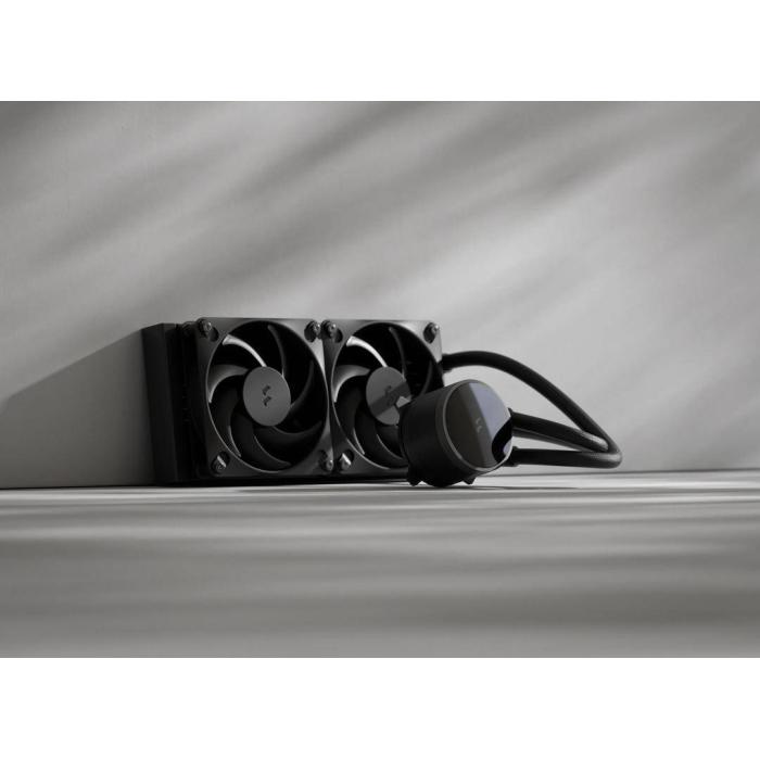Fractal Design Radius 240 Black Prozessor All-in-One-Flüssigkeitskühler 12 cm Schwarz 1 Stück(e) — Bild 2 von 10