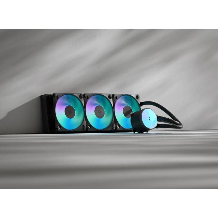 Fractal Design Radius 360 RGB Black Prozessor All-in-One-Flüssigkeitskühler 12 cm Schwarz 1 Stück(e) — Bild 2 von 14