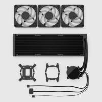 Fractal Design Radius 360 RGB Black Prozessor All-in-One-Flüssigkeitskühler 12 cm Schwarz 1 Stück(e), bild 14 von 14 ansehen