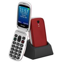 Funker FUNE300R Handy 7,11 cm (2.8'') 116 g Rot Seniorentelefon