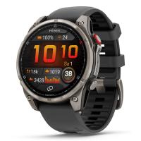 Garmin fēnix 8 Pro 3,56 cm (1.4'') AMOLED 47 mm Digital 454 x 454 Pixel Touchscreen Graphit, Titan WLAN GPS