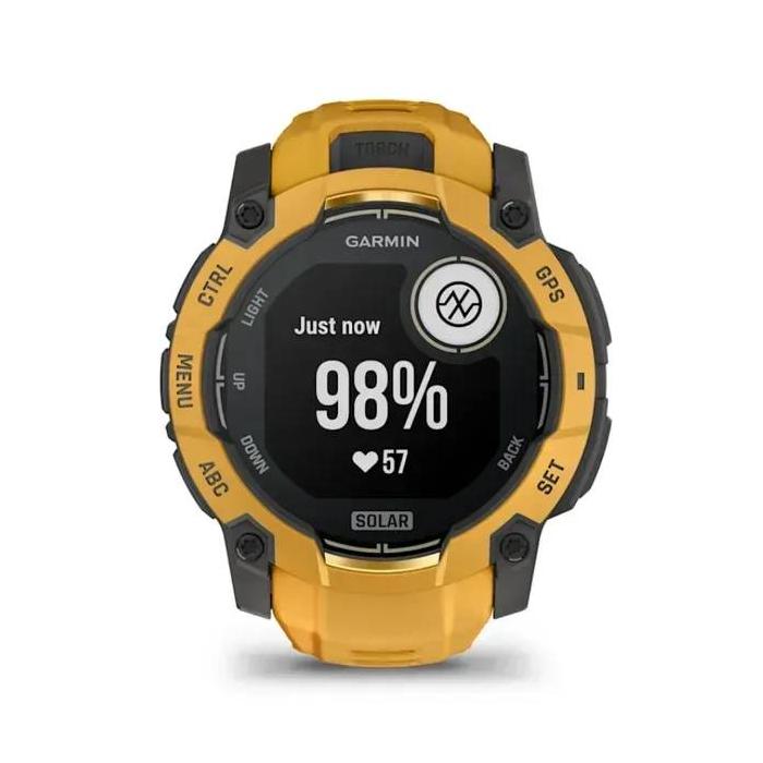 Garmin Instinct 3 3,05 cm (1.2'') 50 mm Digital 176 x 176 Pixel Touchscreen Gelb, Grau WLAN GPS — Bild 24 von 32