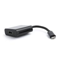 Gembird A-CM-HDMIF-01 USB-Grafikadapter 3840 x 2160 Pixel Schwarz