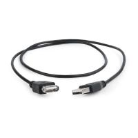 Gembird CC-USB2-AMAF-75CM/300-BK USB Kabel USB 2.0 0,75 m USB A Schwarz
