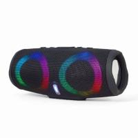 Gembird SPK-BT-LED-02 Tragbarer-/Partylautsprecher Tragbarer Mono-Lautsprecher Schwarz 10 W