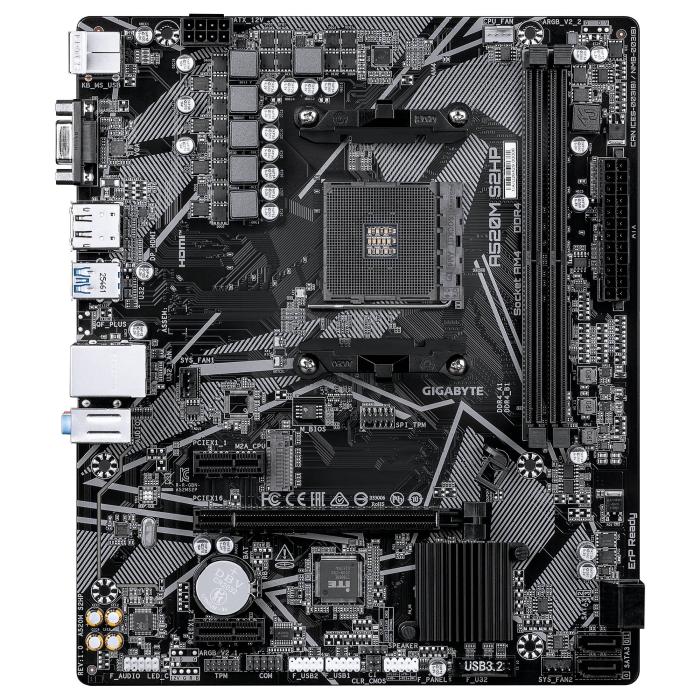 GIGABYTE A520M S2HP Mainboard — Bild 2 von 8