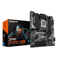 GIGABYTE B760 GAMING X GEN5 Mainboard – Unterstützt Intel Core Prozessoren der 14. Generation, 8+1+1 Phasen VRM, bis zu 5600 MHz DDR5, 3 x PCIe 4.0 M.2, 2.5 GbE LAN, USB 3.2 Gen 2