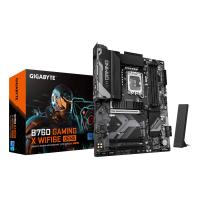 GIGABYTE B760 GAMING X WIFI6E GEN5 Mainboard – Unterstützt Intel Core Prozessoren der 14. Generation, 8+1+1 Phasen VRM, bis zu 5600 MHz DDR5, 3 x PCIe 4.0 M.2, Wi-Fi 6E, 2.5 GbE LAN, USB 3.2 Gen 2