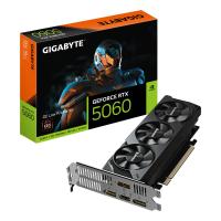 GIGABYTE GeForce RTX 5060 OC Low Profile 8G Grafikkarte - 8GB GDDR7, 128bit, PCI-E 5.0, 2512 MHz Kerntakt, 3 x DisplayPort, 1 x HDMI, GV-N5060OC-8GL