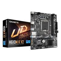 GIGABYTE H610M K V2 Mainboard – Intel Core 14. Generation CPUs, bis zu 5600 MHz DDR5, 1xPCIe 3.0 M.2, 1GbE LAN, USB 3.2 Gen 1