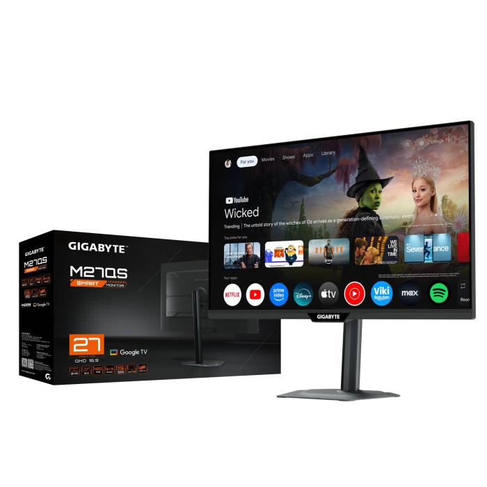 GIGABYTE M27QS 27'' 2K QHD Smart-Monitor — Bild 5 von 10