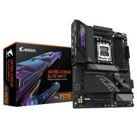 GIGABYTE X870E AORUS ELITE WIFI7 Mainboard - Unterstützt AMD Ryzen 9000 CPUs, 16+2+2 Phasen digitales VRM, bis zu 8000Hz DDR5 (OC), 3xPCIe 5.0 + 1xPCIe 4.0, Wi-Fi 7, 2.5GbE LAN, USB 4