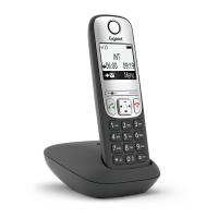 Gigaset A690 Analoges Telefon Schwarz, Silber