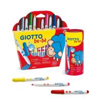 Giotto be-bè Large Fibre Pens Filzstift Gemischte Farben 12 Stück(e)