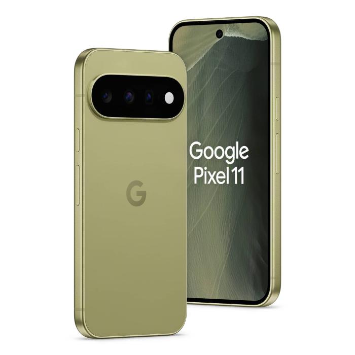 Google Pixel 11 Dual-SIM Android 17 5G USB Typ-C 12 GB 256 GB 4985 mAh Grün — Bild 6 von 8
