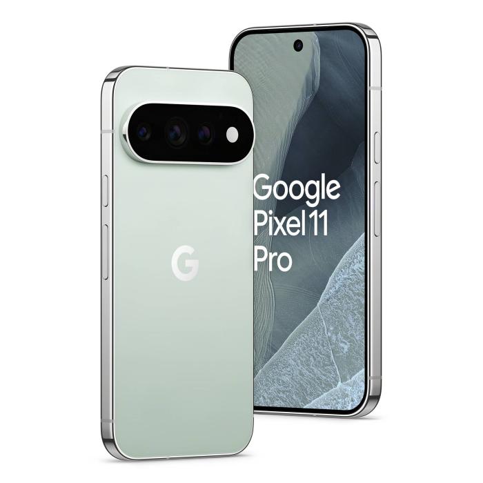 Google Pixel 11 Pro Dual-SIM Android 17 5G USB Typ-C 12 GB 256 GB 4850 mAh Grün — Bild 6 von 8