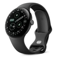 Google Pixel Watch 4 AMOLED 45 mm Digital Touchscreen Schwarz WLAN GPS