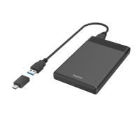 Hama 00200760 Speicherlaufwerksgehäuse HDD / SSD-Gehäuse Schwarz 2.5''