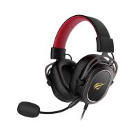 Havit H2008D Gaming Headset with minijack Kopfhörer Kabelgebunden Kopfband Schwarz, Rot